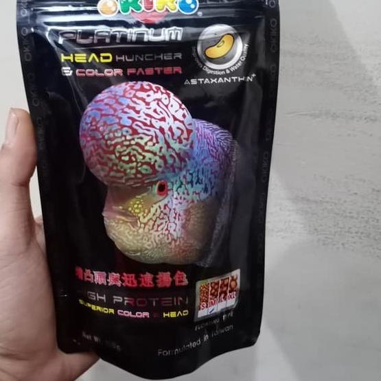 OKIKO PLATINUM 100 GRAM / PELET LOUHAN OKIKO PLATINUM