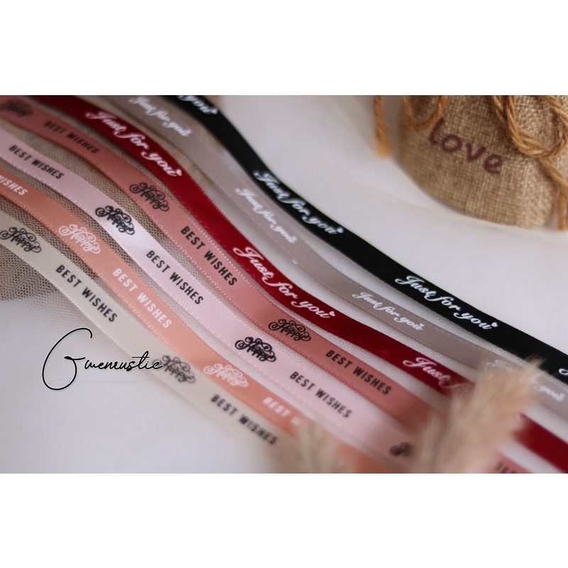 

pita satin | permeter | pita satin just for you |hiasan buket |diy | craft