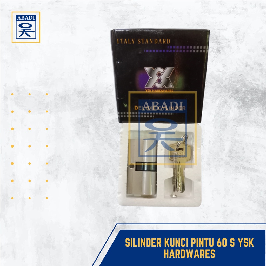 SILINDER KUNCI PINTU 60 S YSK HARDWARES