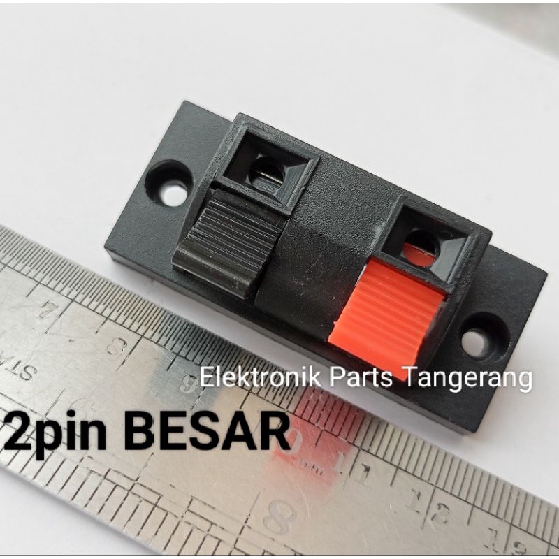 TERMINAL SPEAKER 2PIN BESAR COLOKAN KABEL SPEAKER TERMINAL SOUND