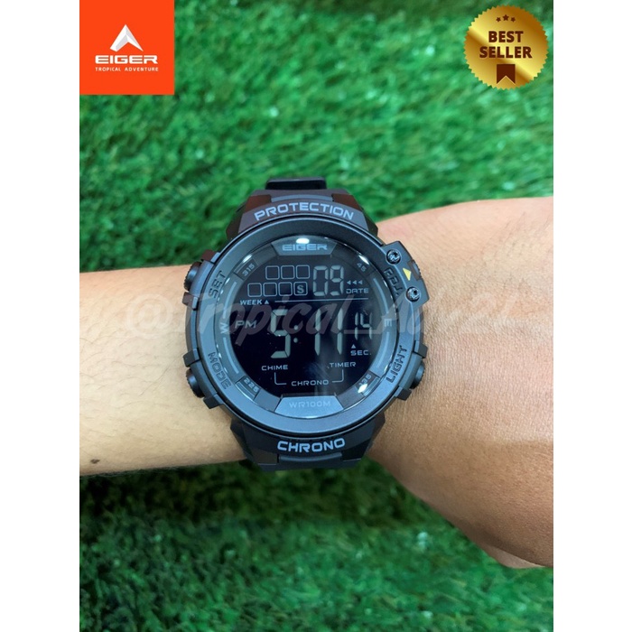 Eiger1989  JAM TANGAN DIGITAL| BLANCA MDW WATCH|BLACK|6509|BEST SELLER