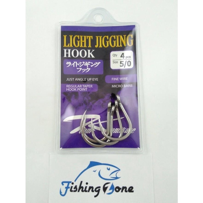 Kail Team Kamikaze Light Jigging Hook 5/0 - Silver