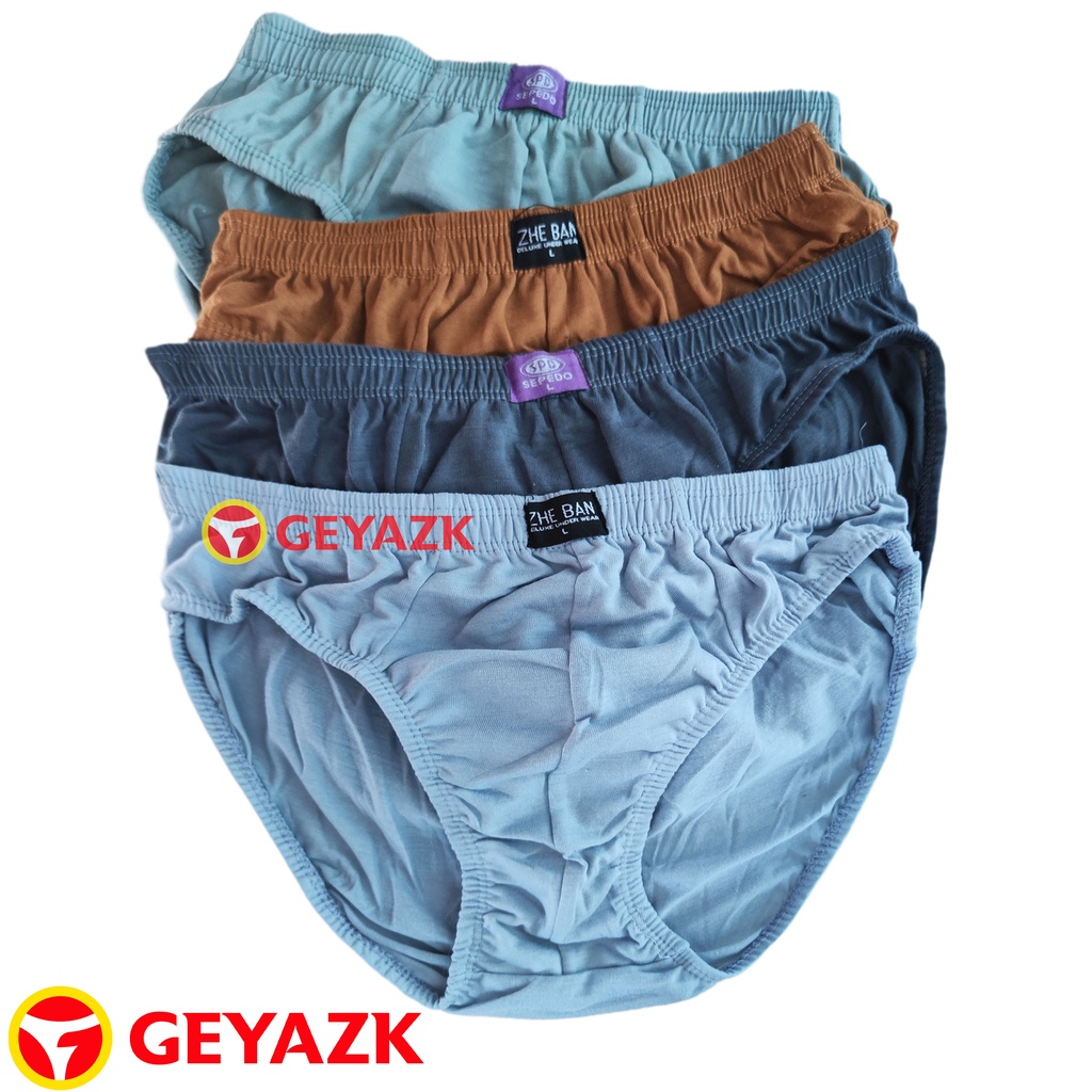 3 Pcs Celana Dalam Pria Sempak Laki Laki Bahn Tebal