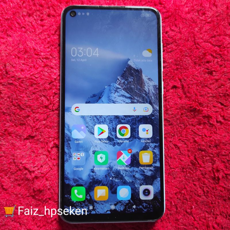 Xiaomi Redmi note 9 Ram 4/64 Handphone second murah berkualitas