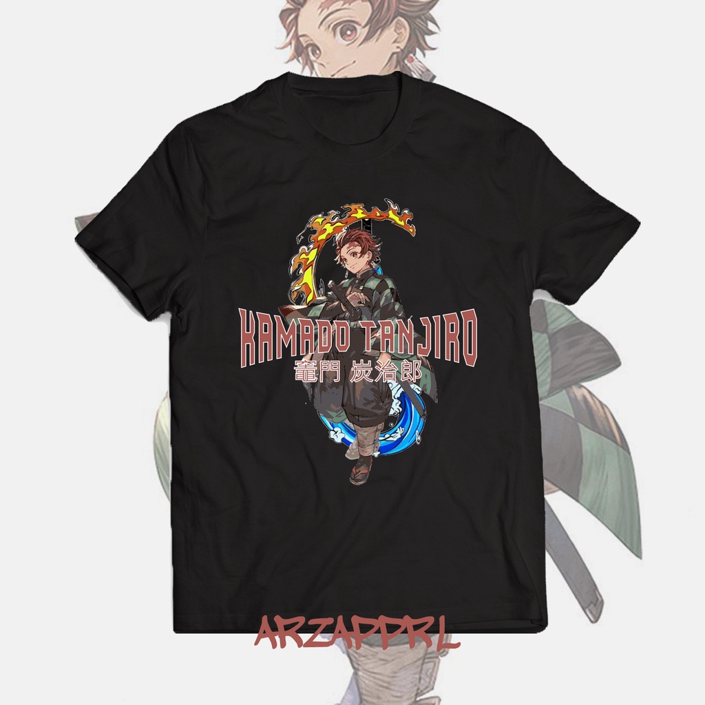 T-SHIRT KAOS DISTRO KAMADO TANJIRO DEMON SLAYER CORPS