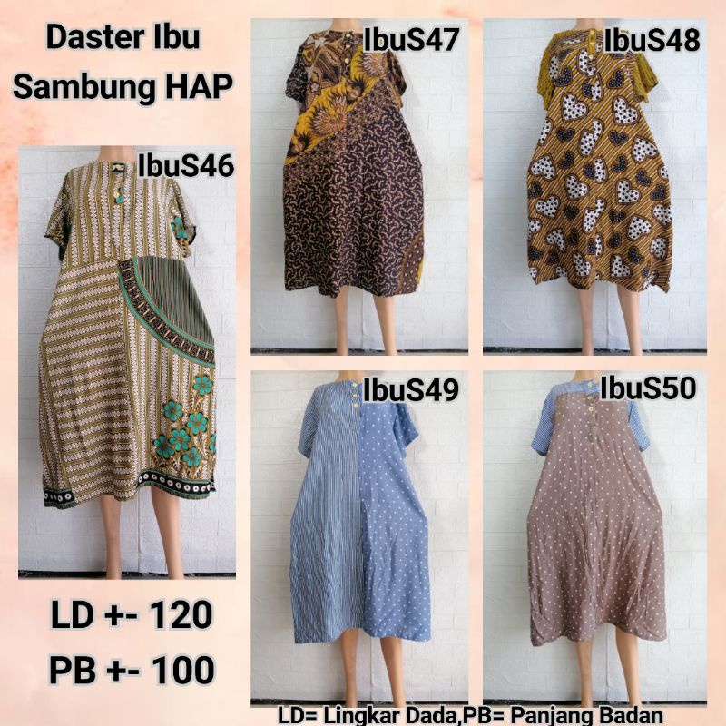 DASTER IBU SAMBUNG HAP LD 120CM BUSUI FRIENDLY