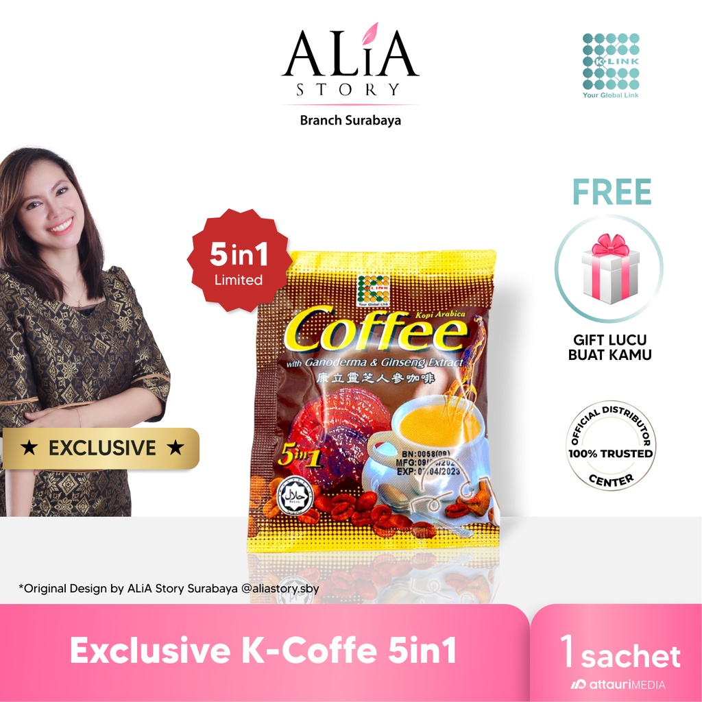 

K-Coffe 1 Sachet (Limited Edition) - ALiA Story Surabaya