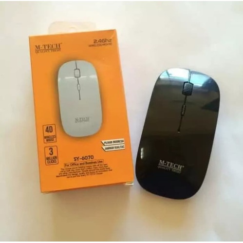 Mouse Mtech 6070 Mouse Wireless PC Komputer Laptop