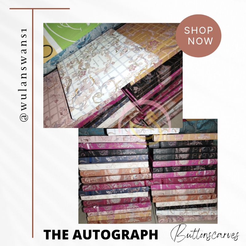 SaLE The Autograph Buttonscarves X Dian Pelangi Dijion Citrouille Jaune Vert Brulee Blanc Gris Lavan