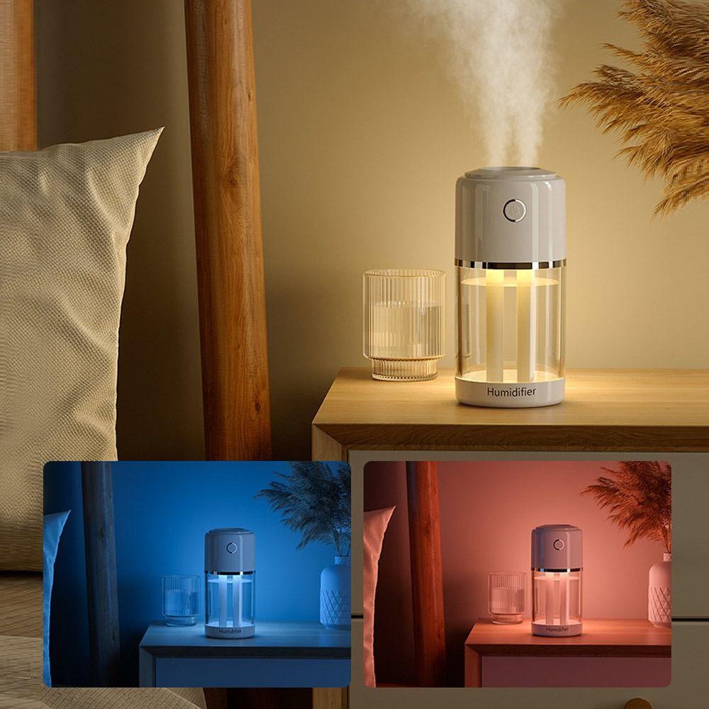 Preva Dual-spray Humidifier Plastik Pengisian Air Meter Indoor Smart Air Purification