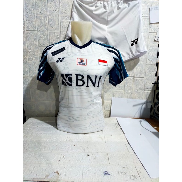 BAJU BADMINTON ATASAN DEWASA Y172/JERSEY BULUTANGKIS