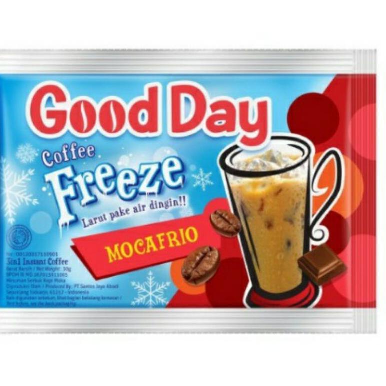 

㊋ ♥️Krieger♥️ Good Day Freeze Mocafrio sachet 30gr All variant HOT ITEM 3295 ☽