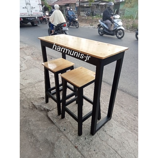 Mija minibar 2kursi kayu jati Belanda