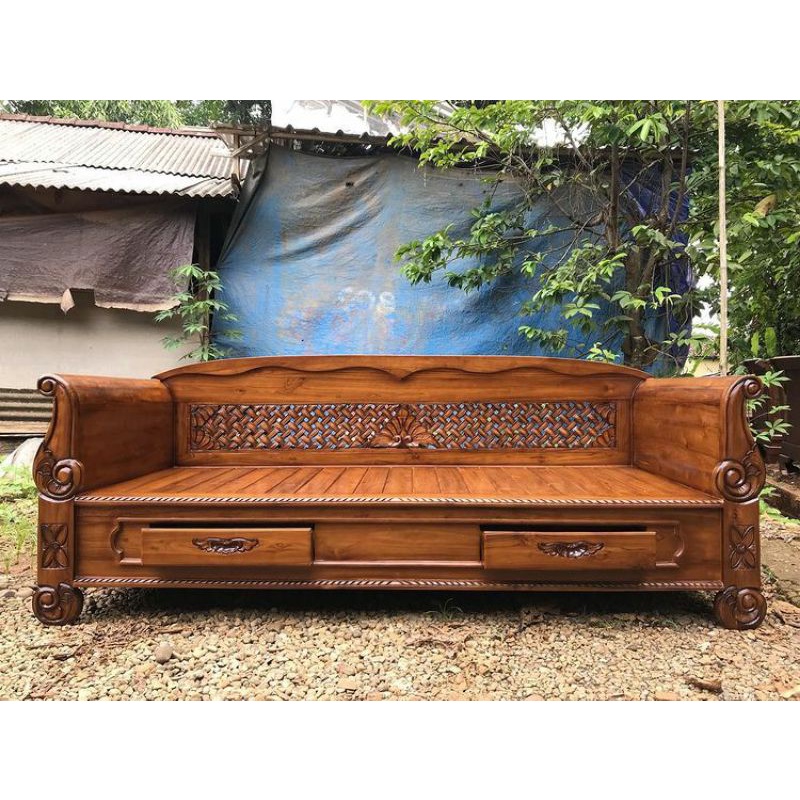 bale bale jati minimalis/kursi teras jati minimalis