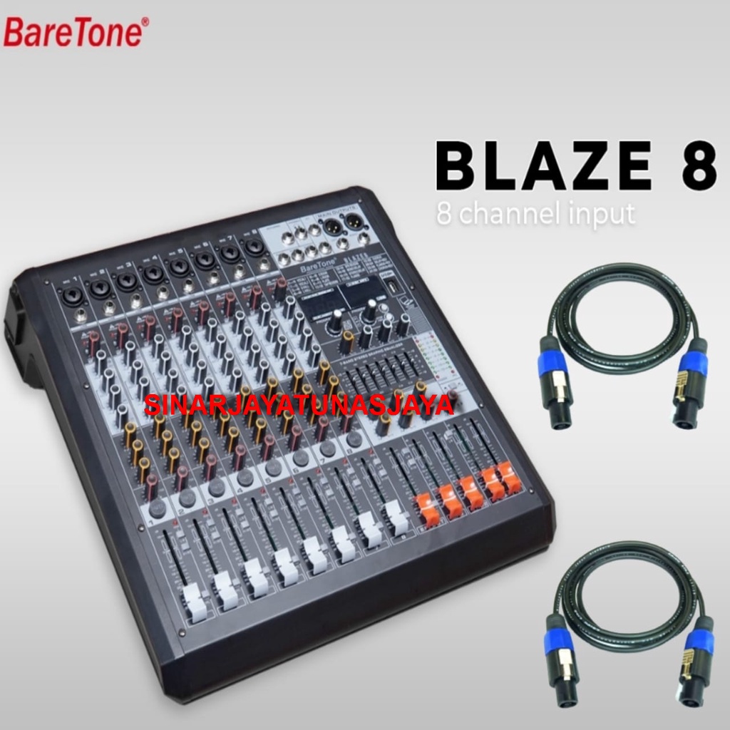 MIXER BARETONE BLAZE 8 / BLAZE8 ORIGINAL 8CHANEL