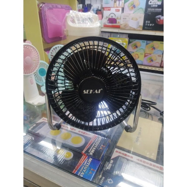 Kipas Angin Meja Duduk 6&quot; SEKAI ORIGINAL Mini Fan Besi 6inch