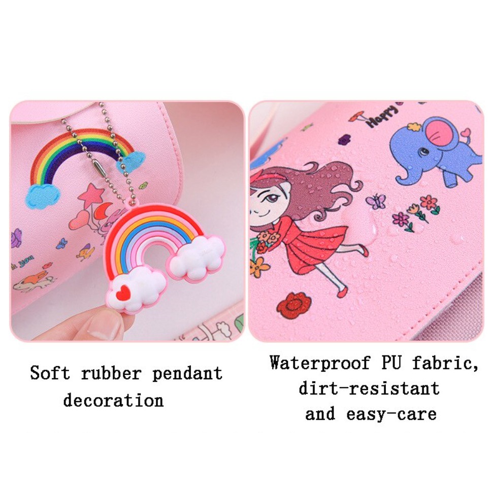 Tempat Kotak Pensil Karakter Lucu Pencil Case Large Capacity CS06