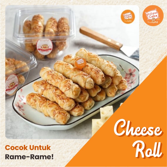 

PILLOW CAKE CHEESE ROLL (ISI 8)