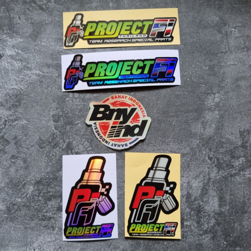 STICKER STIKER PROJECT FI THAILAND PRINCUTT