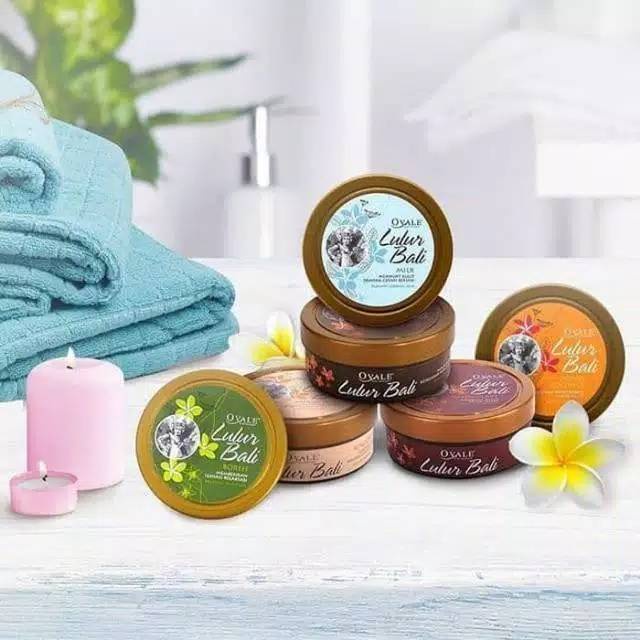 *galerybeautysemarang*  ovale lulur bali 100g/ body scrub ovale