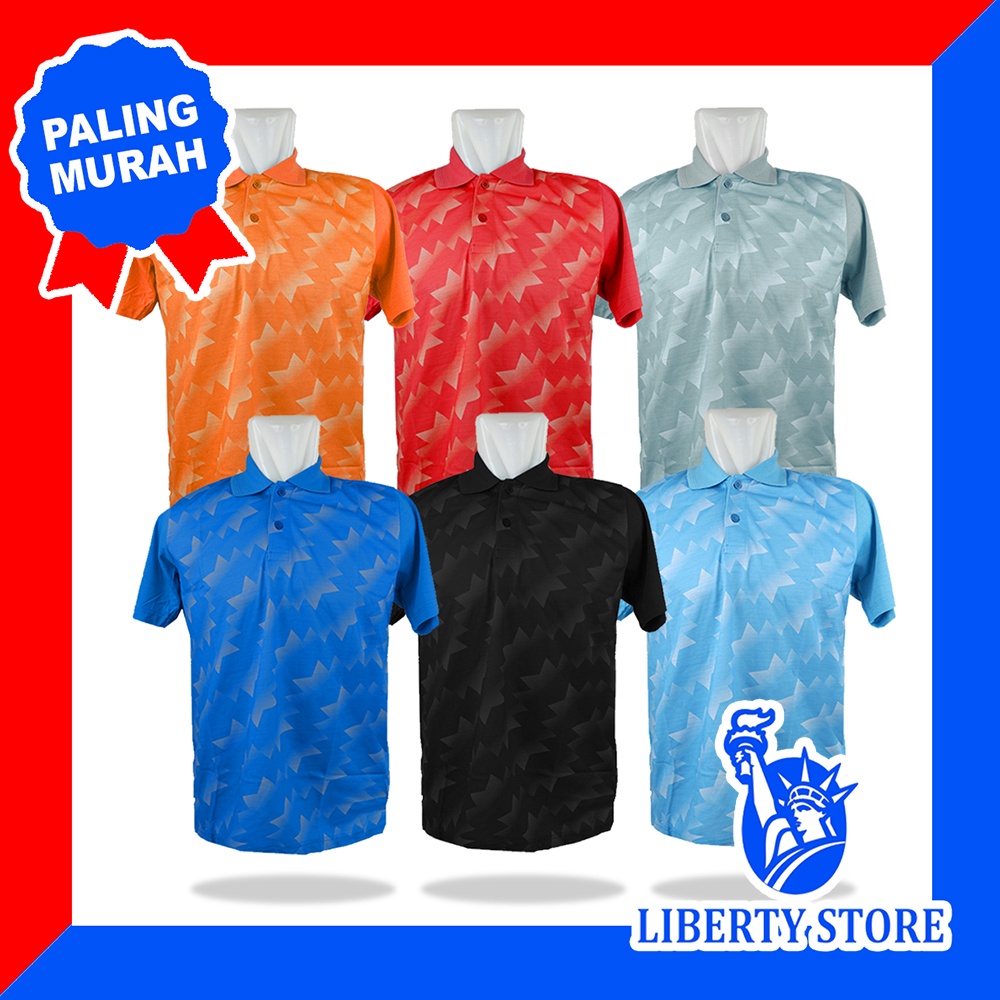 Kaos Kerah Olahraga Lengan Pendek Pria Wanita MOU PKK 03