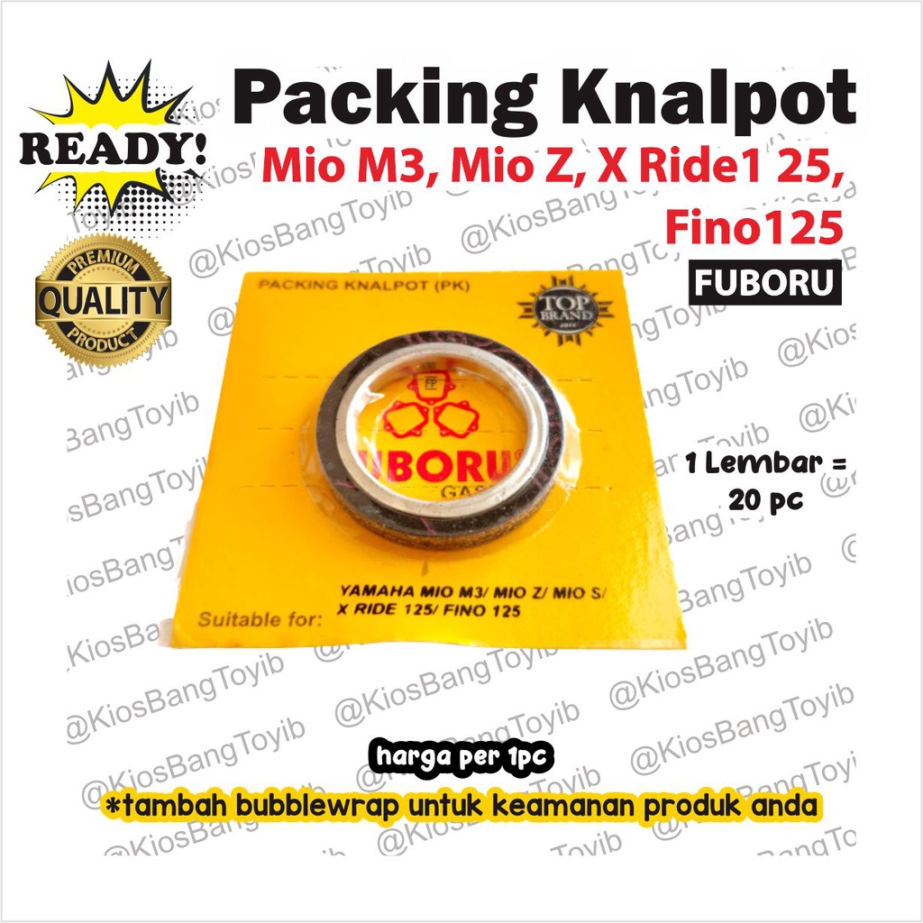 Packing Gasket Ring Knalpot/Paking Knalpot Mio M3, X Ride125, Fino125