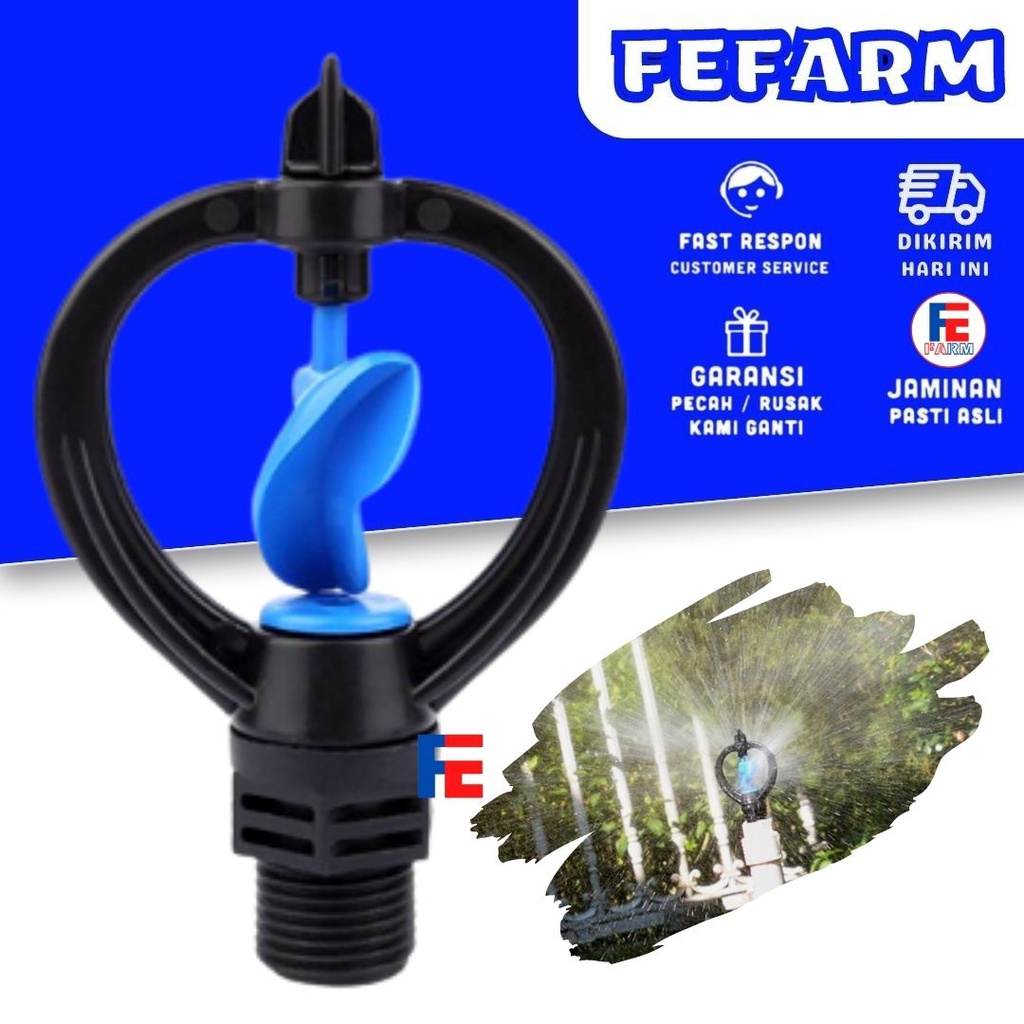 Butterfly sprinkler Agriculture Rotating rain Garden Watering Nozzle FEFARM