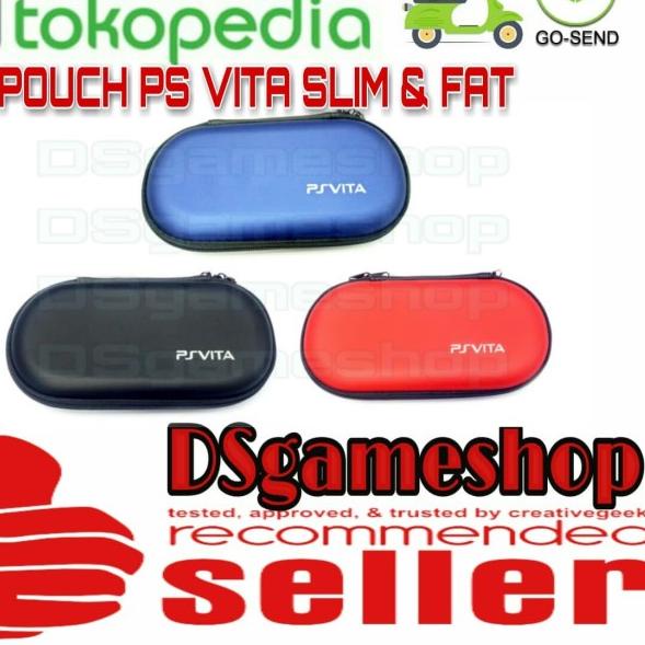 DOMPET PS VITA/ POUCH PS VITA / AIRFOAM PS VITA SLIM PS VITA FAT - Hitam