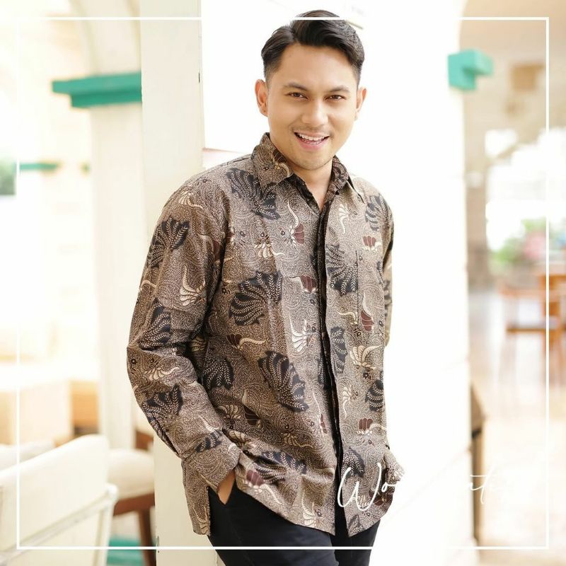 PREMIUM BEST SELLER MODERN Batik Pria Lengan Panjang Bagus Mahal Terbaru Murah Solo Jawa Kondangan