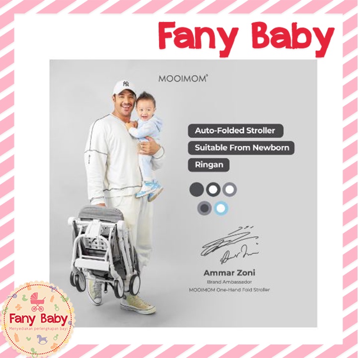 MOOIMOM ONE-HAND FOLD STROLLER / STL2101