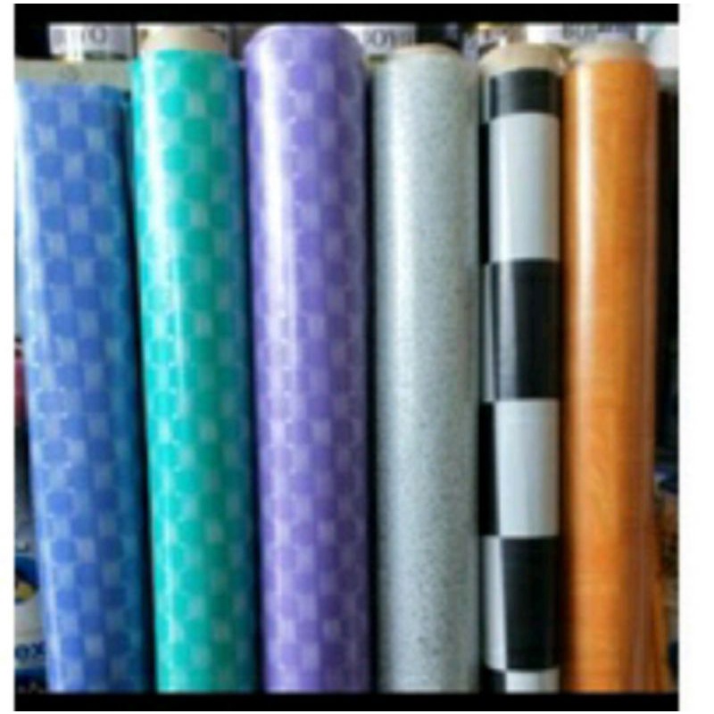 Karpet Meteran / Taplak Meja Plastik Meteran Motif - PM