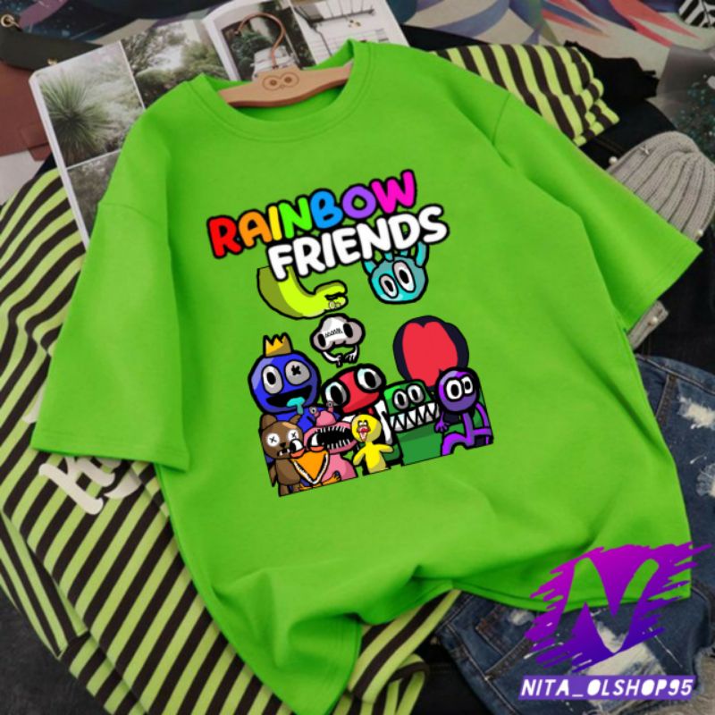 baju rainbow friends terbaru kaos anak rainbow friends populer