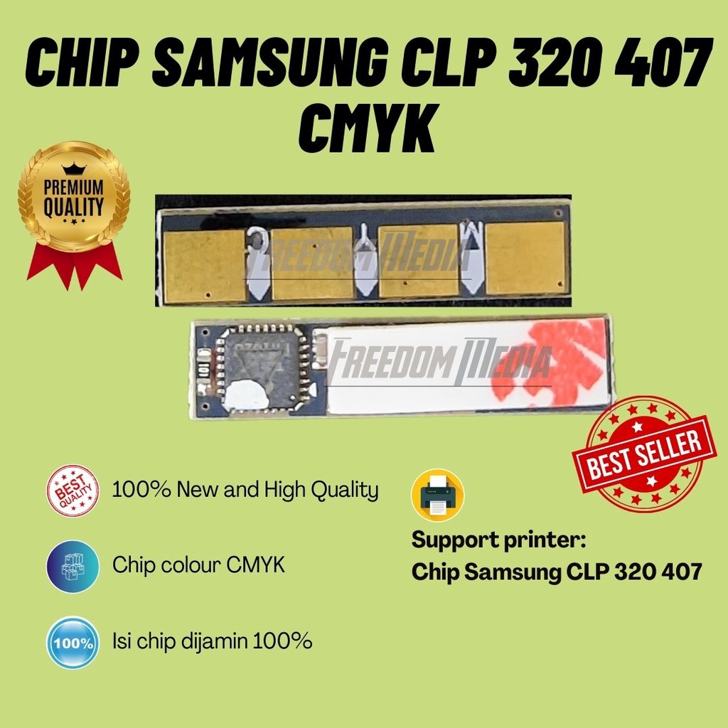 Chip Printer Samsung CLP 320 407 CMYK