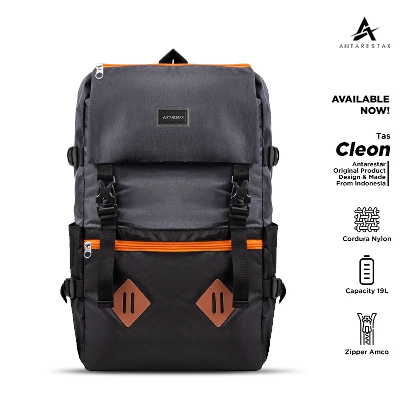 ANTARESTAR Official - Tas Ransel Cleon Pria Wanita Tas Laptop Tas Punggung Backpack  Terbaru