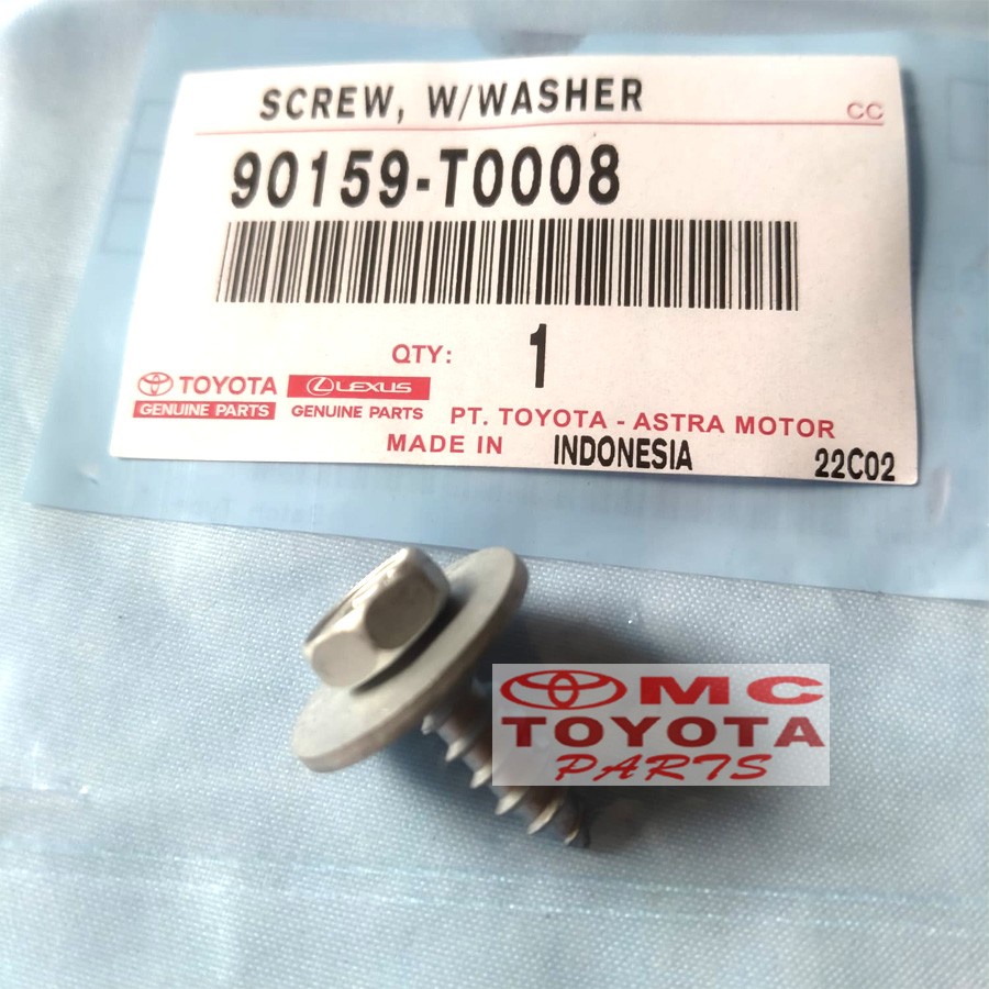 Baut / Screw Bolt Washer Universal 90159-T0008