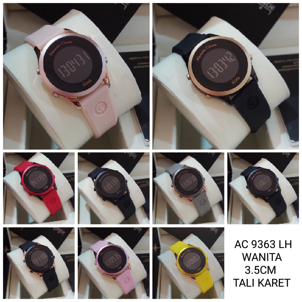 Alexandre Christie Wanita AC 9363 AC9363 Digital Original