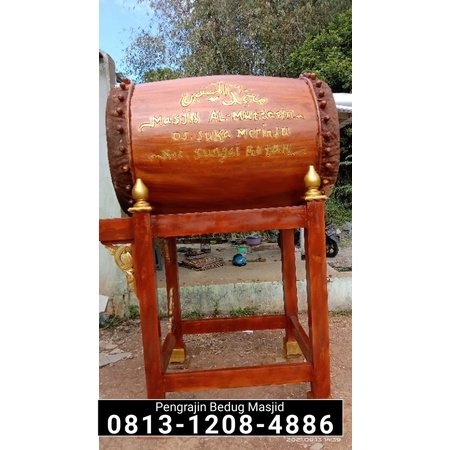 ( Bayar Setelah Besug Sampai Lokasi Anda ) Bedug Masjid Besar Beduk Masjid Kayu Jati Kulit Sapi Kuli