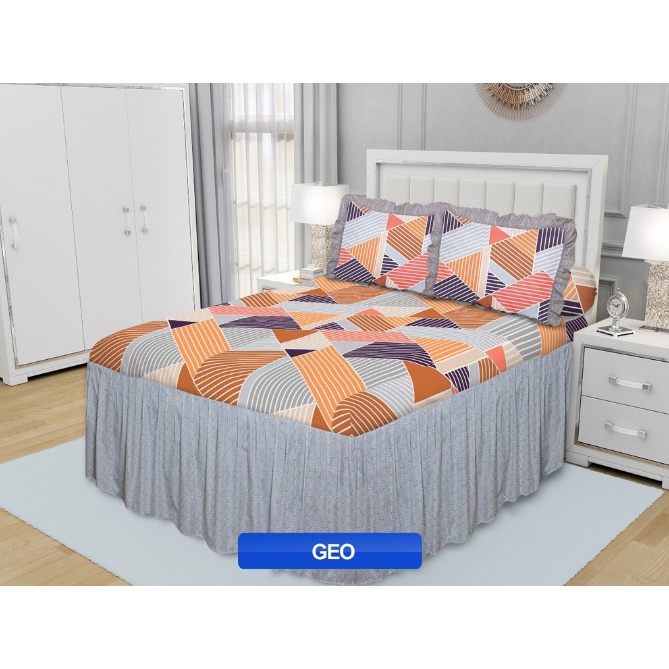 ❤ IJN ❤ CALIFORNIA - Sprei RUMBAI King (180x200) Terlaris pilihan P3