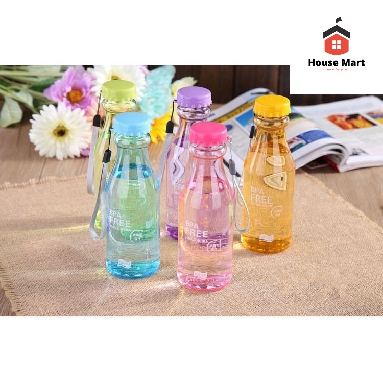 Botol Minum Bentuk Botol Bersoda 550ML BPA FREE