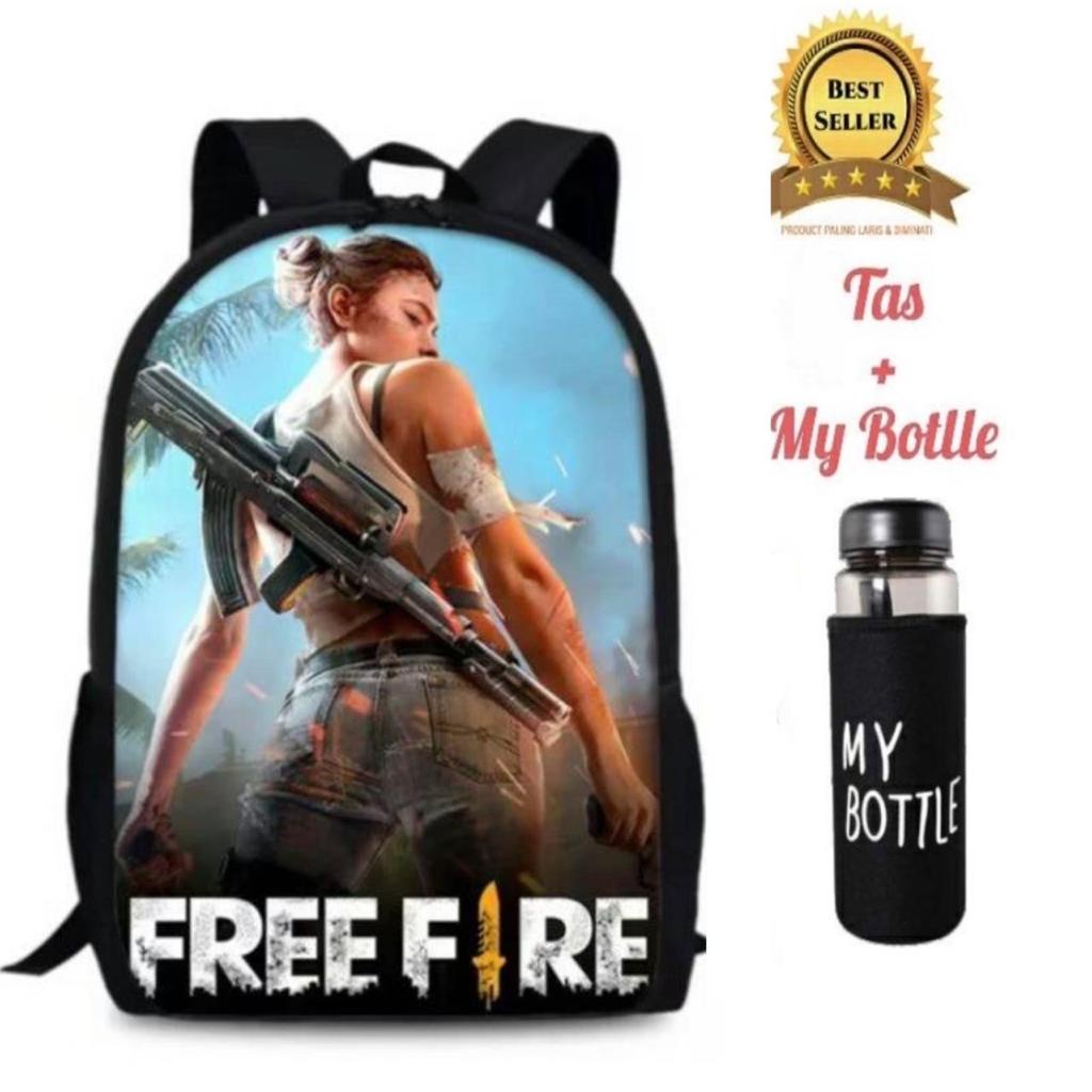 rasta_bags17 - Tas Free Firee Tas Anak Laki laki SD Tas Free Fire Gambar Timbul Tas FF Boboiboy Tas Ransel Anak Sekolah Boboyboy Tas Anak Karakter epep