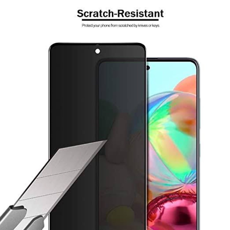 Tempered Glass Privacy Spy Xiaomi Poco C31/F3/F4/M3 Pro/ M4 Pro/ X3/ X3 Pro/ Anti Gores Spy Kaca