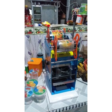 Mesin Cup Sealer Press Gelas Plastik Manual Sealing Machine Q2 8881 / Q2-888