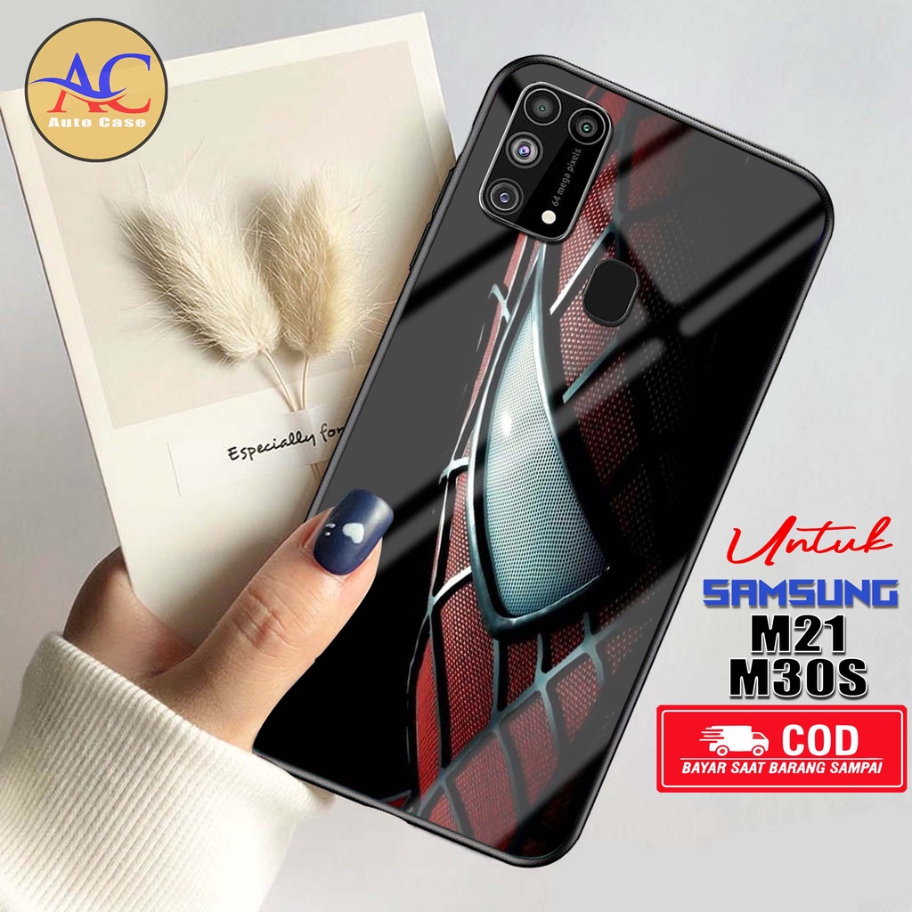 Case SAMSUNG M21 M30S Terbaru - Auto Case [ SPDRMN ] SAMSUNG M21 M30S - Case Hp - Casing Hp - Hardca