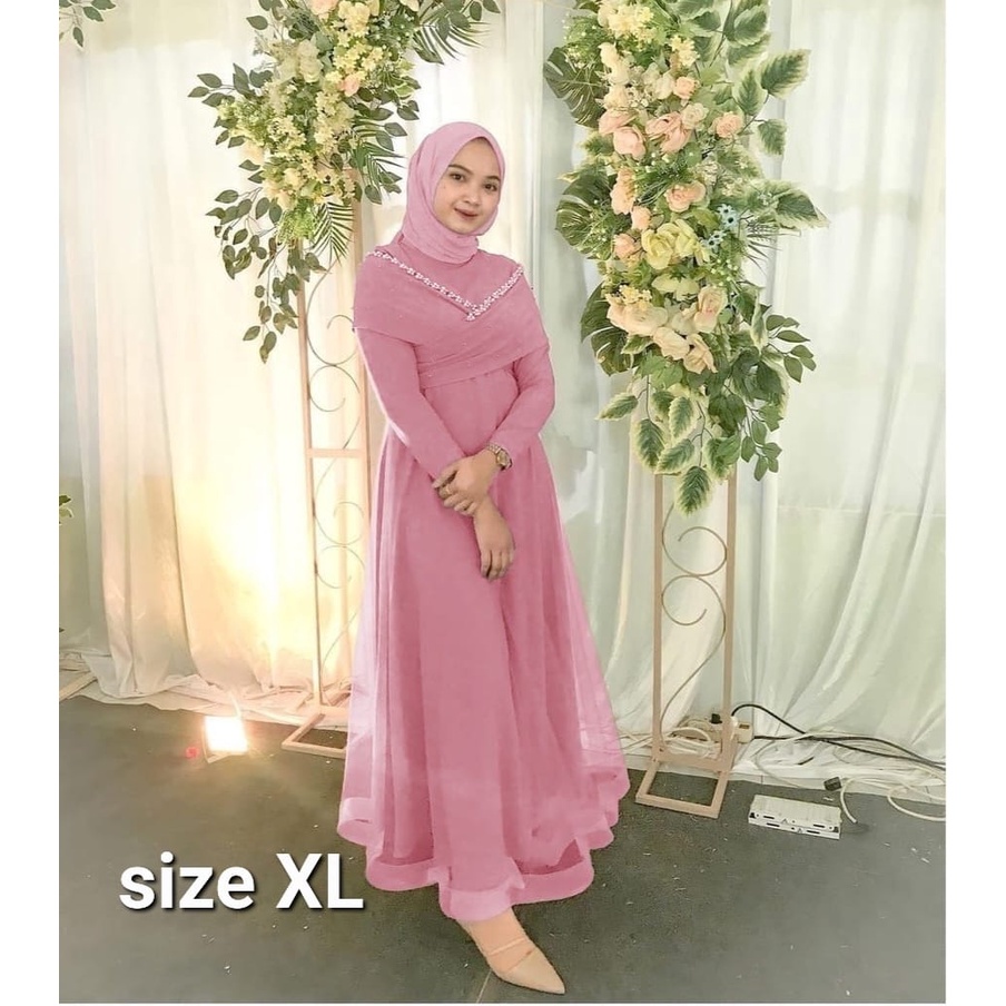 XC - Maxi Pricilla / Maxi Dress Wanita / Dress Terbaru / Dress Kondangan