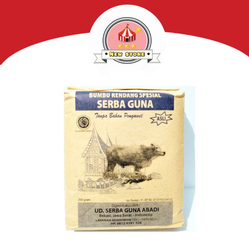 

BUMBU RENDANG Serbaguna Bumbu Padang 250 gram