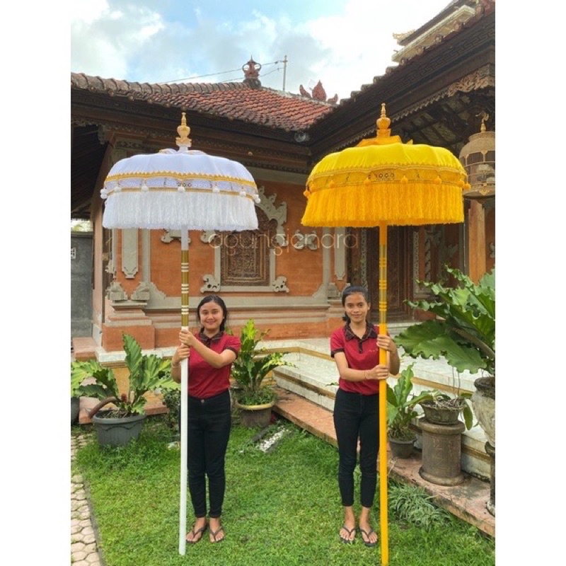 PAYUNG BALI DEKORASI BALI TANPA TONGKAT