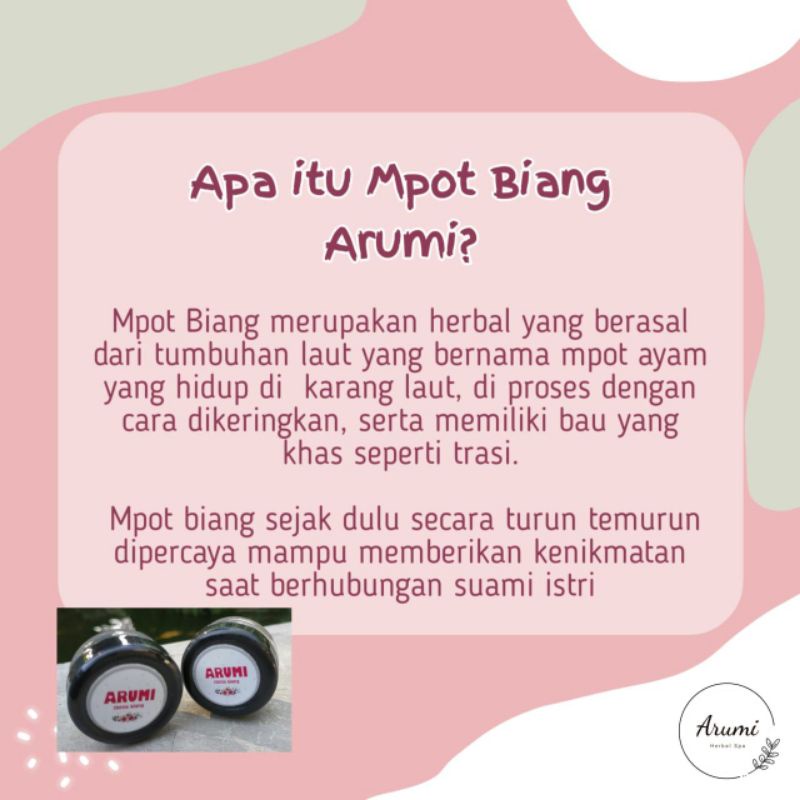 Mpot ayam/mpot biang arumi