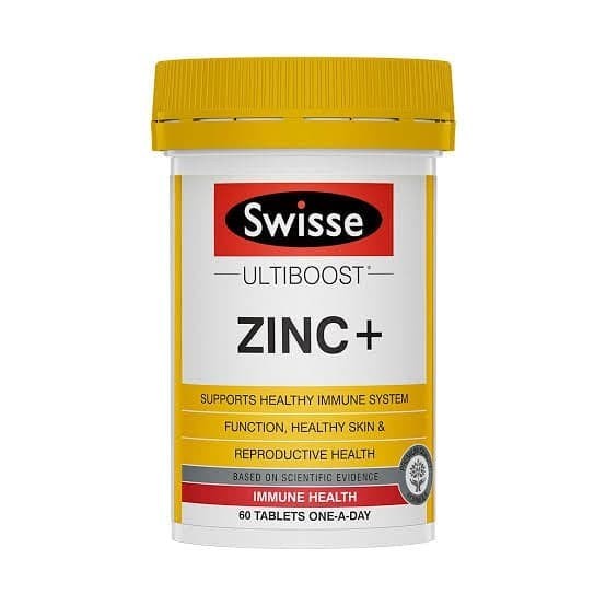 

Swisse Ultiboost Zinc+ - 60 Tablet