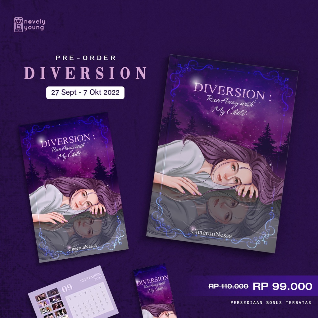 Novel Diversion : Run Away With My Child karya Chaerun Nessa