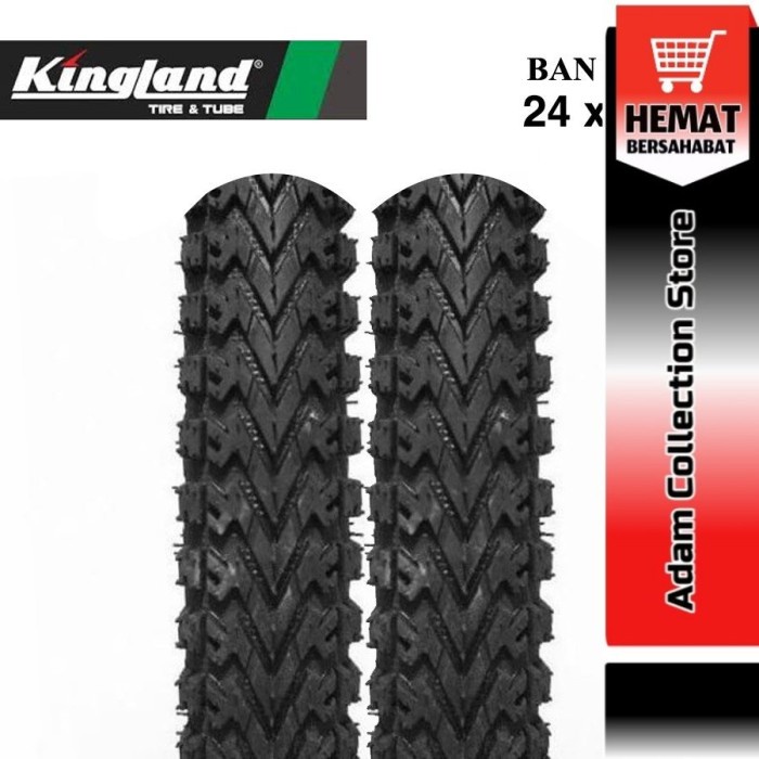 Ban LUAR Sepeda 24 x 1.75 Ban luar 24 x 175 KINGLAND MTB, Minion, mini